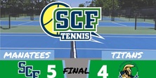 Tennis Defeats SPC on Sophomore Day